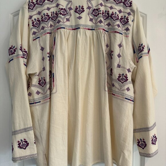 Isabel Etoile Marant blouse with embroidery - Picture 2 of 7